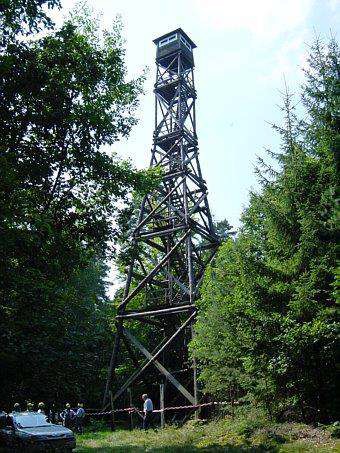 Feuerturm in Göhrde vor dem Abriss